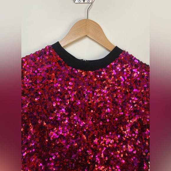Ashish Iconic Full Sequin Top Size Medium - Picture 3 of 12